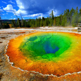 Yellowstone mineral pool
