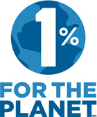 We support 1% for the Planet